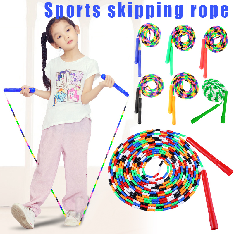 

Kids Skipping Rope Jump Rope Cable Steel Wire Skipping for Exercise Fitness Training Sports for Students Toddler