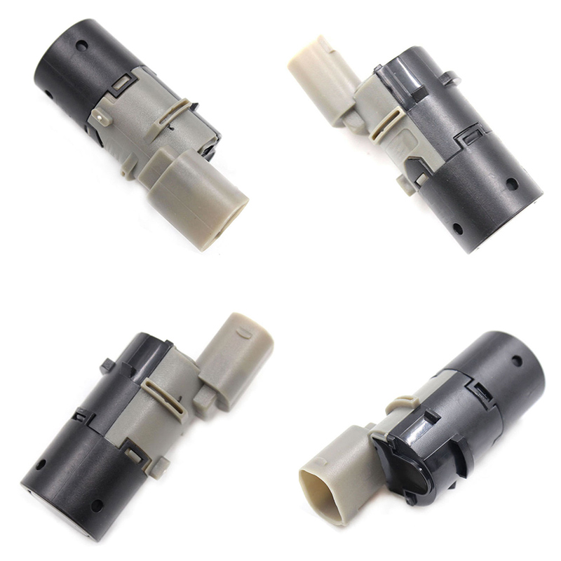 

4pcs Black Durable Parking Assistant Sensor Black 4f23-15k859- Reversing Car Sensor Back Up Rearview Driving