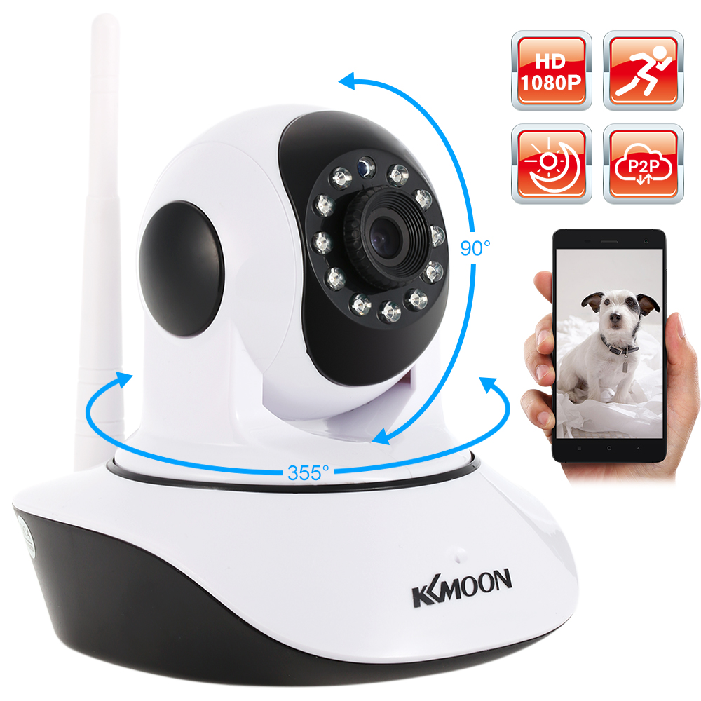 

Wireless 1080P IP Camera Wifi ONVIF Video Surveillance Camera P2P Pan/Tilt Security CCTV Camara Wifi Cam TF Card Slot