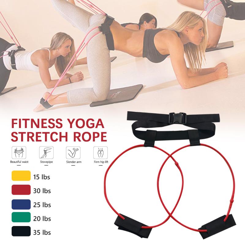 

35lb Fitness Booty BuTraining Band Pedal Exerciser Resistance Bands Adjustable Waist Belt for Glutes Legs Muscle Workout