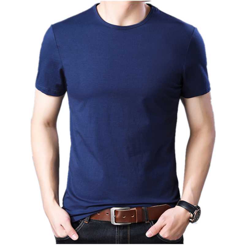 

Spring Autumn Men's Korean Slim White Casual Cotton Short Sleeve T Shirt Clothing Camisas Poleras Koszule Blusa Masculina Bluzki, Black