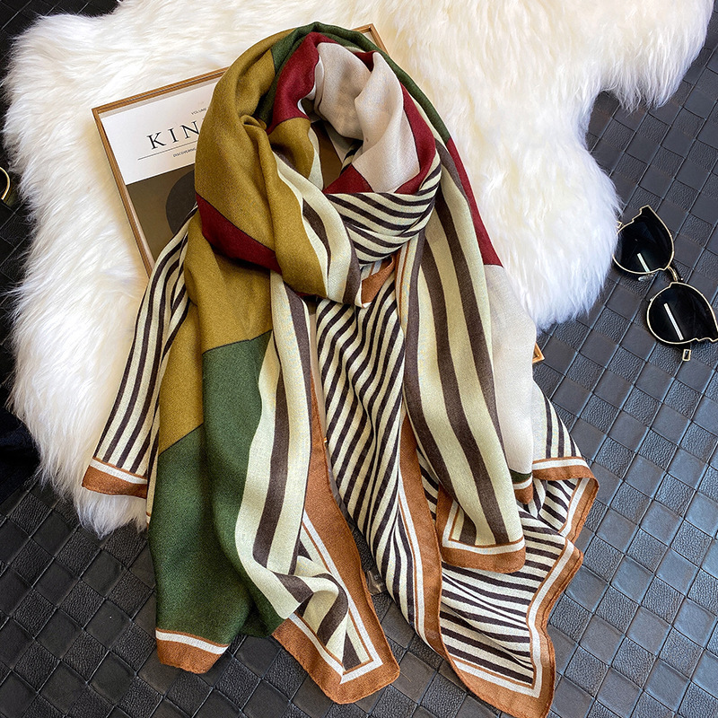 

2020 New Limited Women Hijab Winter Cotton Feel Scarf Foulard Femme Scarves Female Beach Bufandas Shawl Bandana