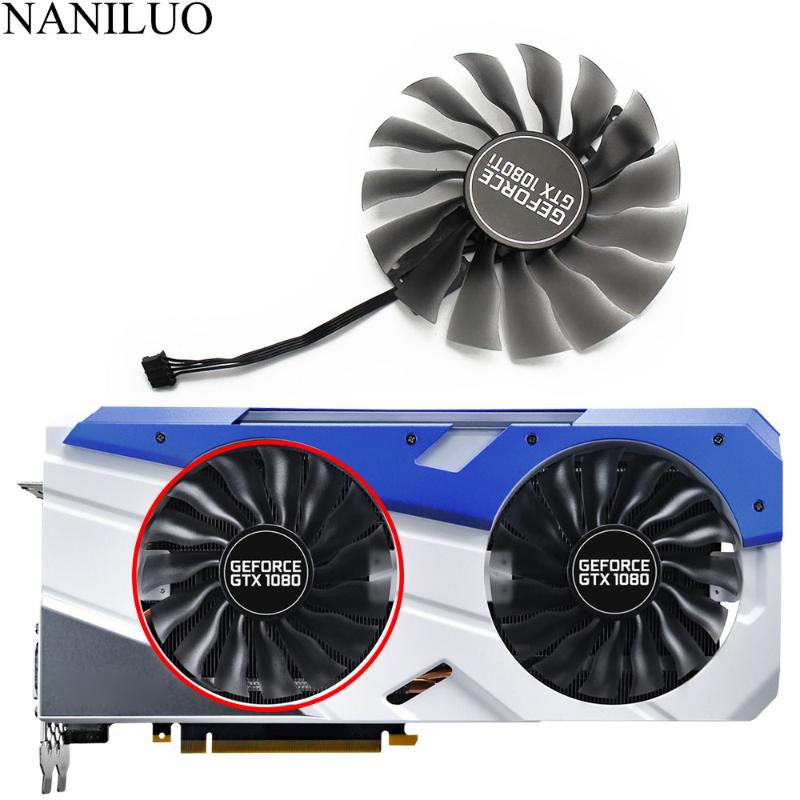 

95MM(100mm) Fan GTX1080 GTX1080Ti GPU Card Cooler For Palit GTX 1080 1080Ti GameRock Cards as replacement