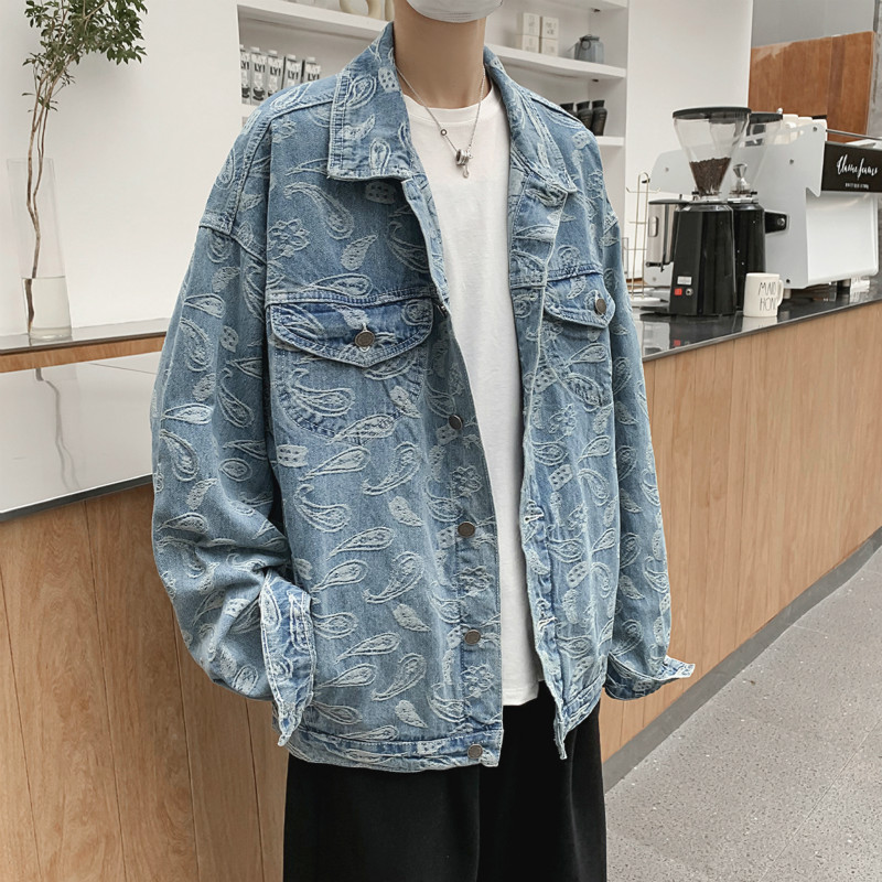 

fashion Mens Denim Jacket Men Women High Quality Casual Coats Blue Fashion Mens Jacket Stylist Outwear Size -5XL, Black