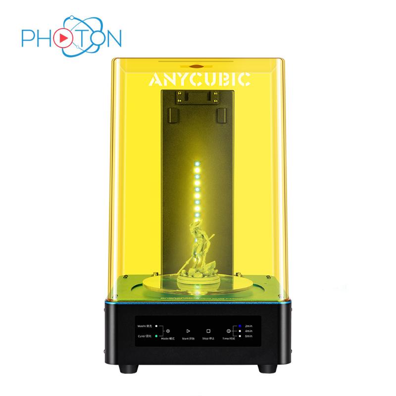 

Wash And Cure Machine Washing Model and Curing Model 2-in-1 for Anycubic Photon Photon-S Photon-Zero 3d Printer impresora 3d