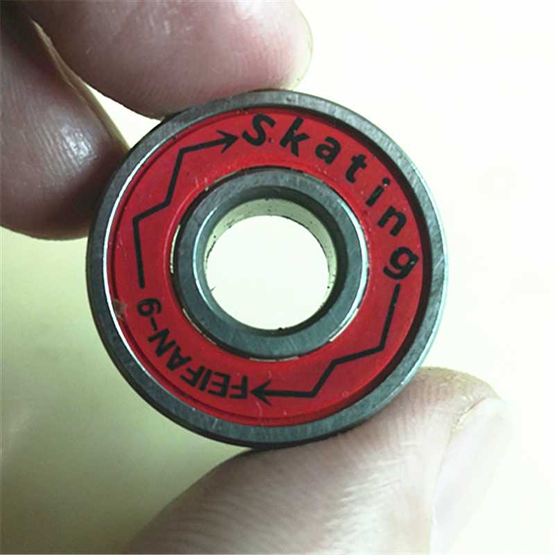 

Original Feifan ILQ9 608 Bearing for Inline Skates Skateboard Scooter ILQ-9 Bearings for Slalom FSK Speed Skating, 8 pieces bearings