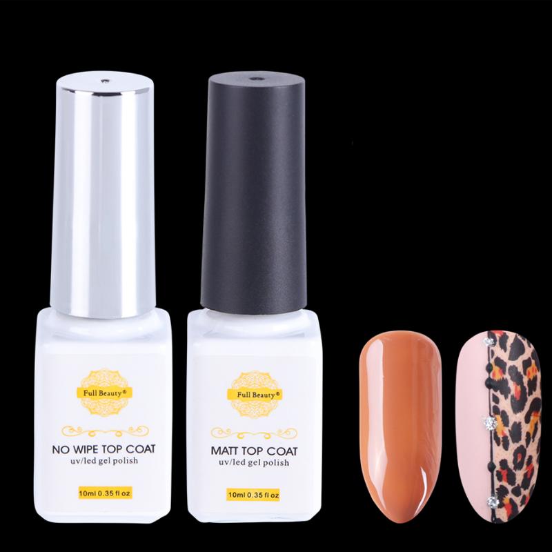 

6ML MaNo Wipe Top Coat gel Long Lasting Transparent Color Gel Nail Polish UV LED Soak-Off Shinning Nail Art Varnish LA738