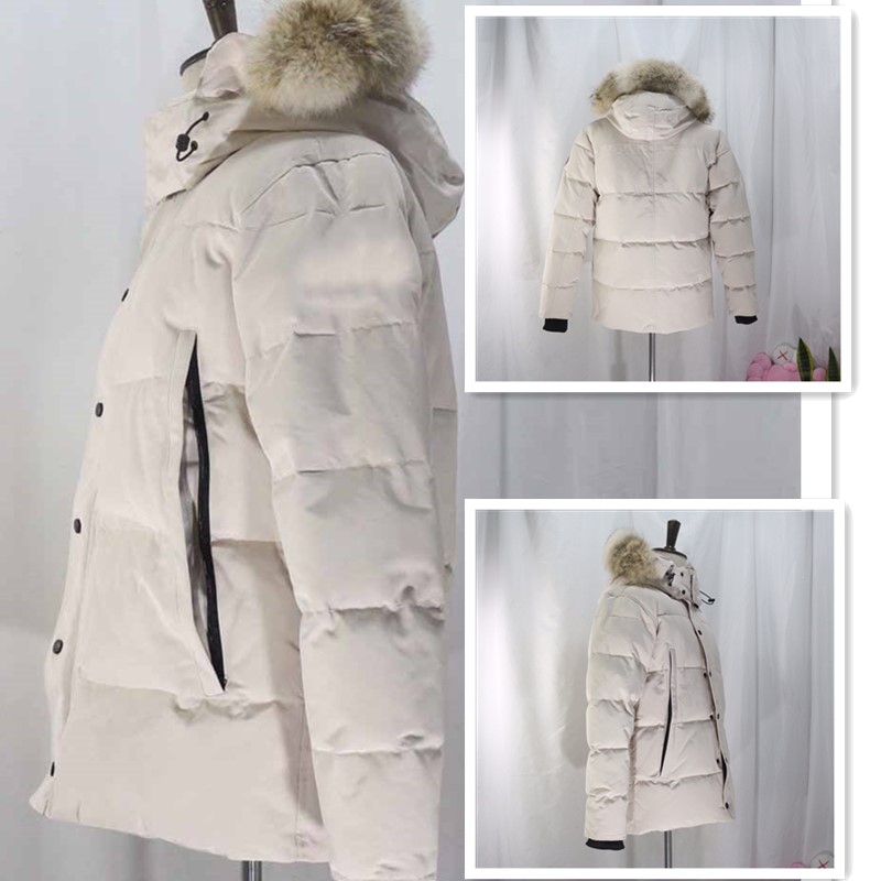 

Hot sale man Parka Homme Jassen Daunejacke Outerwear Hooded Fourrure Canada Down Jacket factory, Photo color