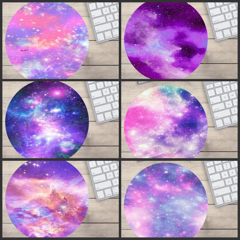 

Mairuige Big Promotion Personalized Fashion Colorful Space Comfort Mouse Mat Gaming Round Mousepad Size for 200*200*2mm