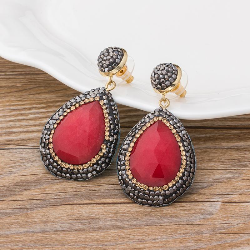 

New Fashion Copper Zircon Vintage Dangle Earrings Hanging Casual Jewelry Accessories For Women Party Wedding Jewelry Gift