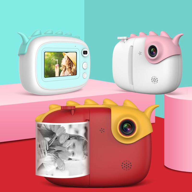 

Children Camera Instant Print Camera For Kids 1080P HD Instantane With Thermal Photo Paper Toys For Birthday Gifts