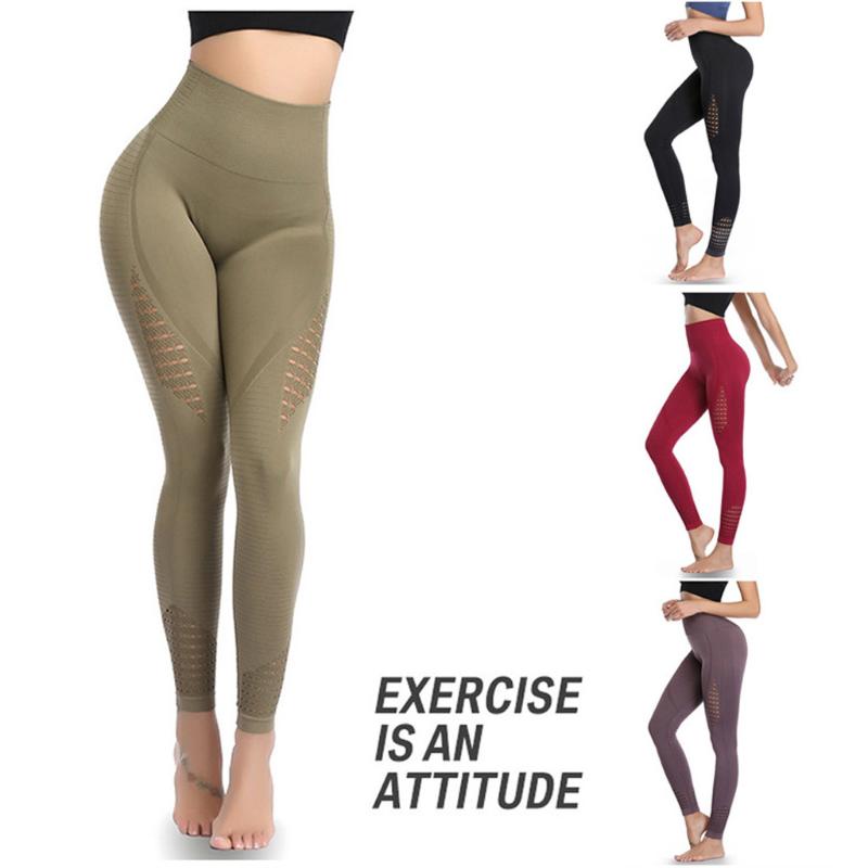 

Running Sportswear Push Up Leggings Women Legins Fitness High Waist Leggins Tight Stretch Quick-drying Women Energy Seamless#4