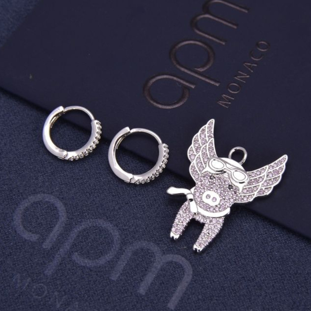 

women charm earrings new jewelry WSJ000 with exquisite gift box #111403