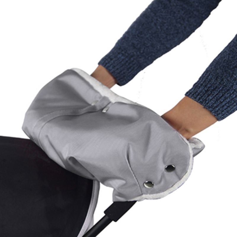 

Baby Stroller Gloves Winter Keep Warm Pram Stroller Hand Cuff Waterproof Mitten Baby Buggy Thick Gloves Hand Warmer