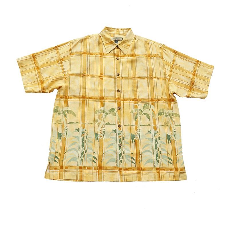 

Hawaii Print Silk Short Sleeve Shirts Big Size Mens Clothes Large Size Casual Beach Fashion Fit Weight 85-95KG, Multi