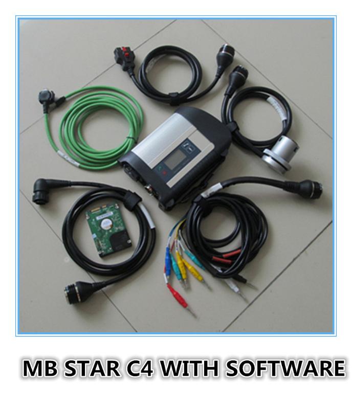 

Newly Version MB Diagnostic tool for MB Star New Compact 4 support more languages SD Connect C4 auto scanner professional diag