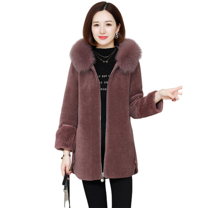 

2020 Faux Mink Fashion Furs Fur Loose Teddy Coat For Female Parka Autumn Jacket Women Short Overcoat Fourrure Femme Furry, Blue