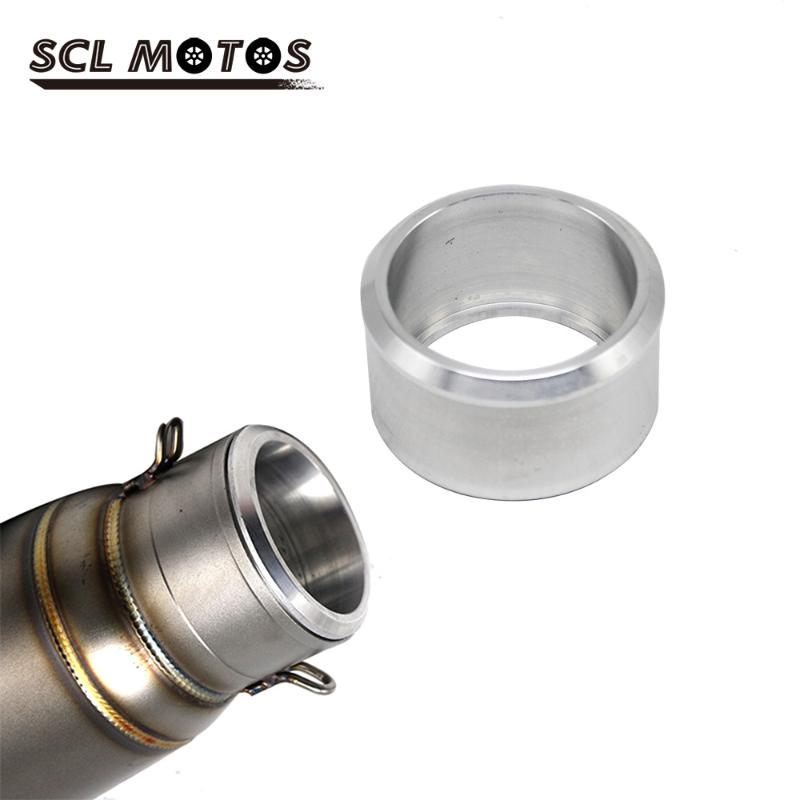 

SCL MOTOS 1PC 60mm to 51mm Aluminum Alloy Motorcycle Exhaust Pipe Tube Adapter Convertor Adapter Connector Moto Racing