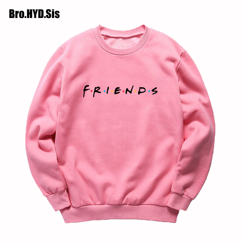 pink friends sweatshirt