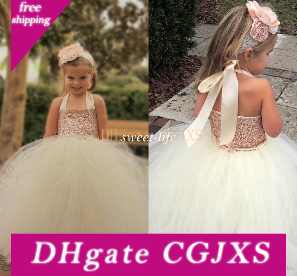 rose gold sequin tutu dress