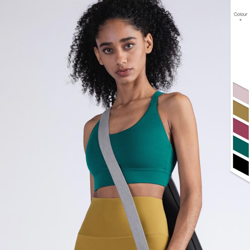 

2020 New Style Europe America Hollow out Beauty Back All Parcel Sports Brassiere Womens High Strength -resistant Push /30, Smoked oky blush