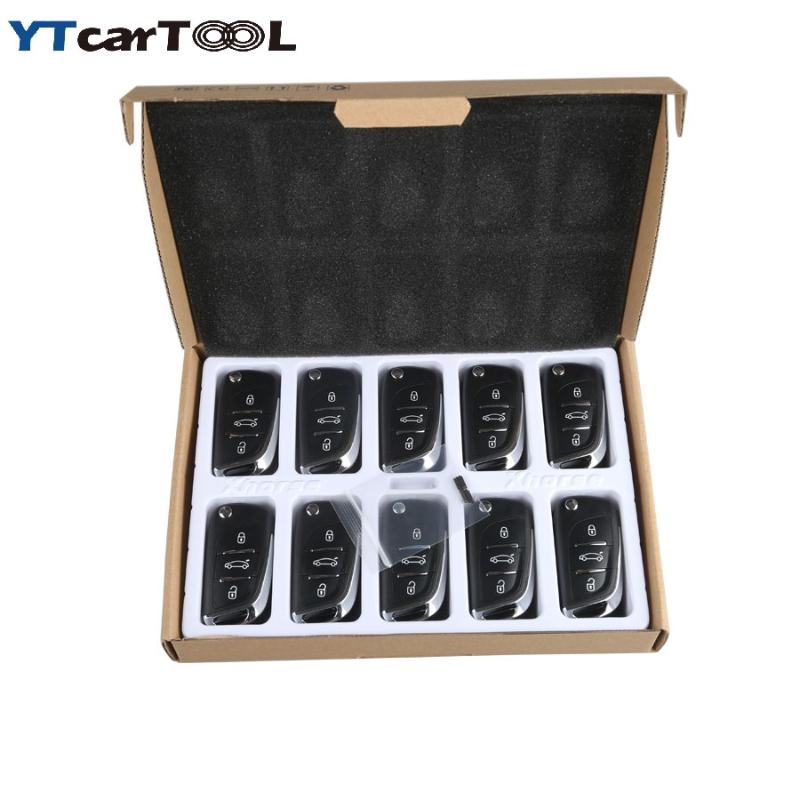 

10pcs VVDI2 for DS Type Can Add Wireless Universal Remote Key 3 Buttons