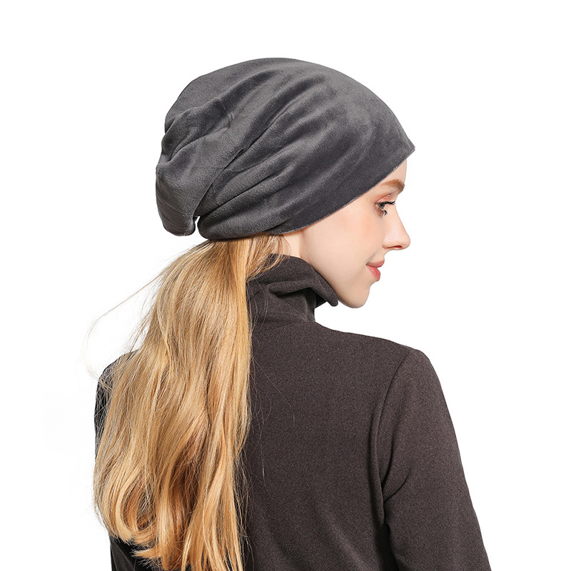 

Women Hat Fashion Casual Plush Solid Color Beanie Soft Comfortable Warm Winter Hat Y7