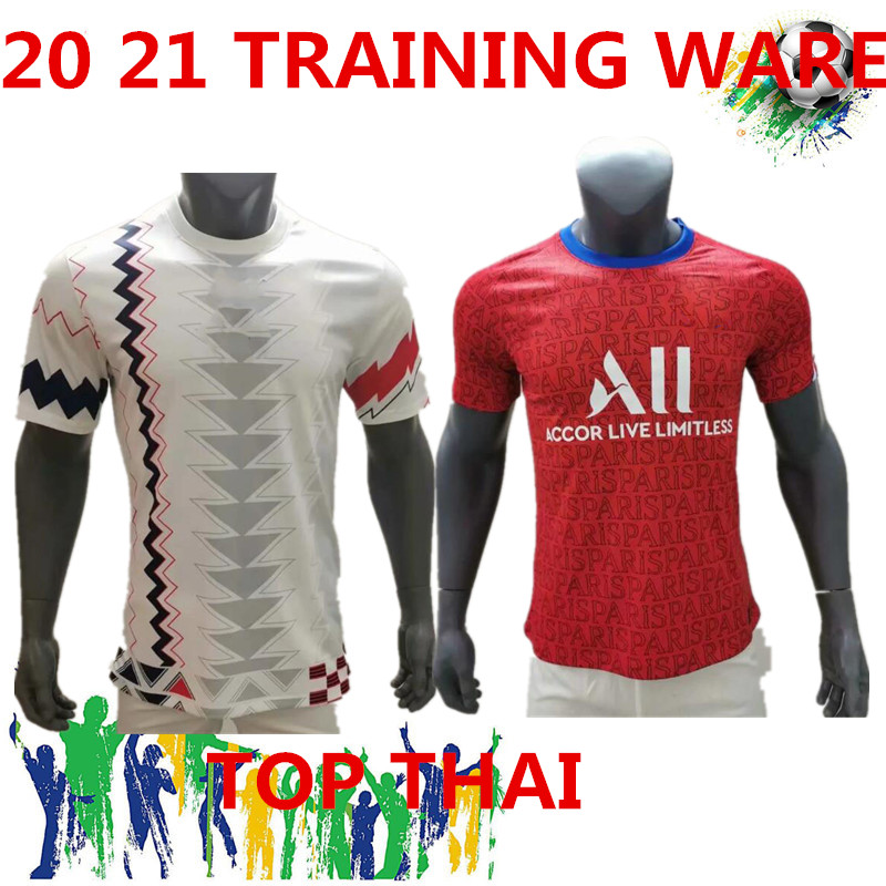 

TOP Thai20/21 Training Ware #7 MBAPPE Soccer Jersey 2020 Paris Third away #10 NEYMAR JR soccer shirt VERRATTI CAVANI Football uniforms, Black;yellow