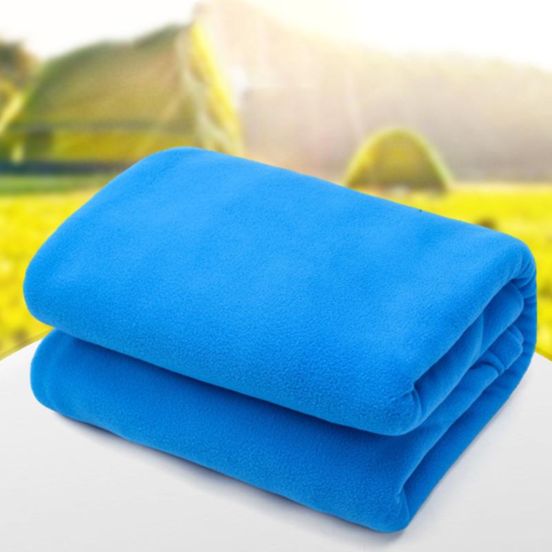 

Camping Sleeping Bag Zipper Closure Double Sided Thickened Tent Soft Outdoor Foldable Polar Fleece Washable Hanging Warm Travel
