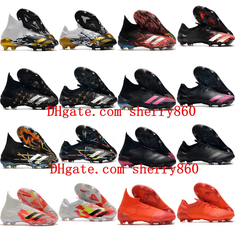 

2021 soccer shoes quality mens Predator Mutator 20+ FG cleats 20.1 Low scarpe calcio football boots, As picture 8