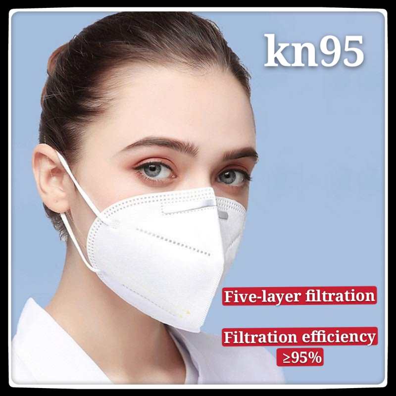 

In stock Fast ship! KN95 mask individually packaged 95% filter mask, reusable 5-layer dust-proof designer mask
