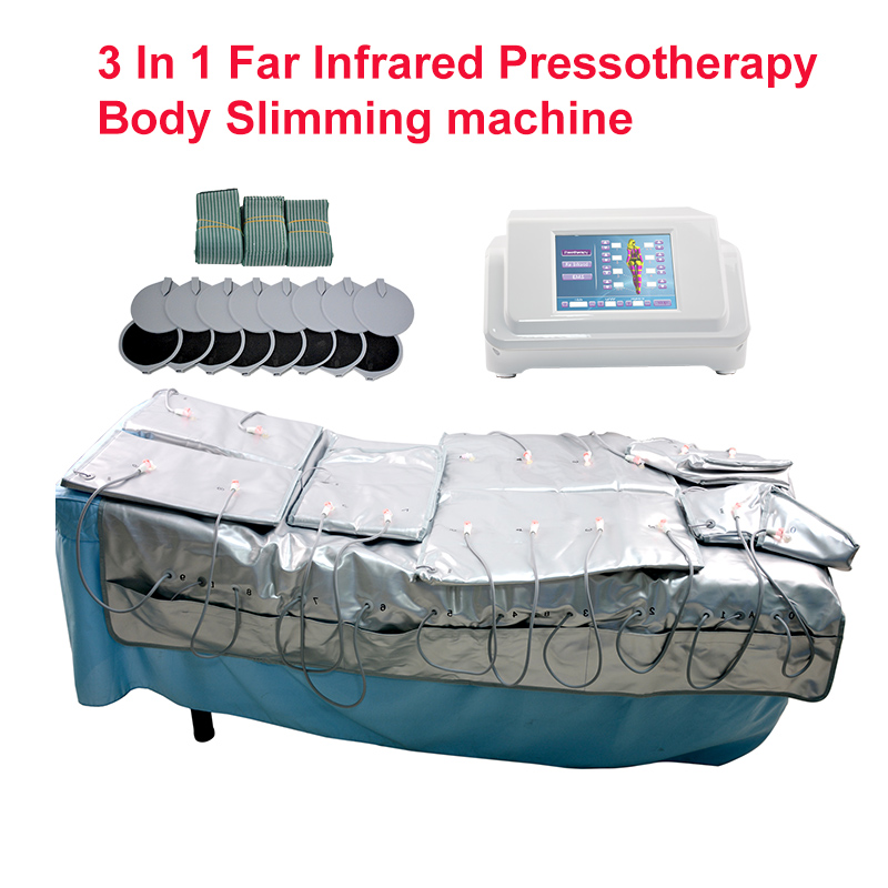 

Newest 3 in 1 far infrared air presoterapia pressotherapy lymphatic drainage slimming pressotherapy blood circulation pressotherapy machine