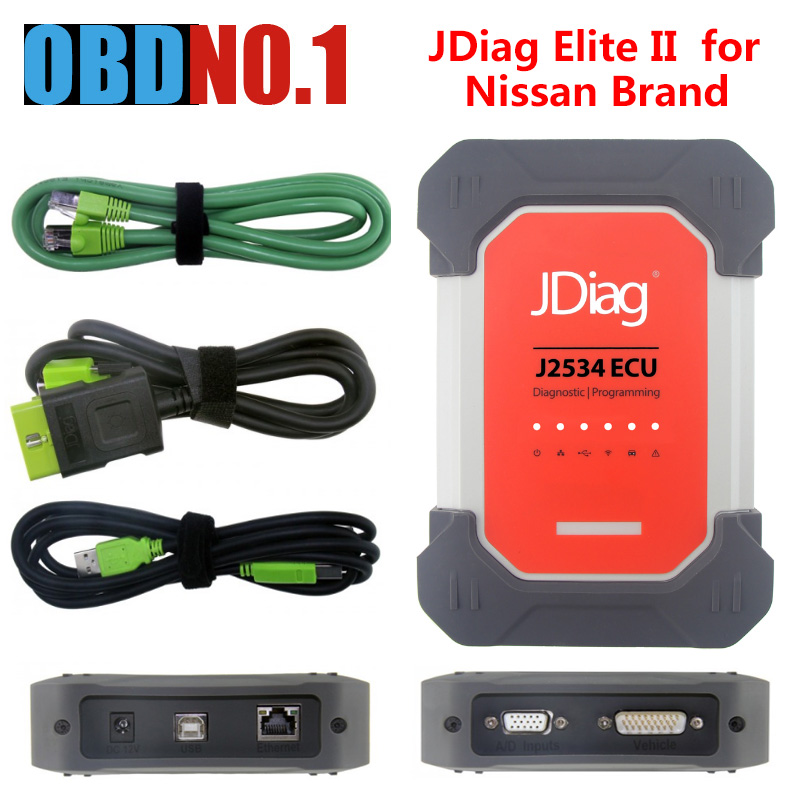 

JDiag Elite 2 For Infiniti Automotive Scanner Elite ii J2534 ECU Diagnostic tool