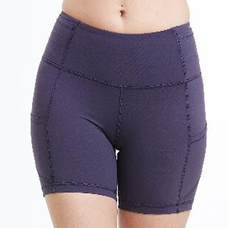 

Women's Sports Yoga Shorts Sexy High Waist Shorts Tummy Control Workout Running Athletic Non See-Through Fitness Leggings, Black