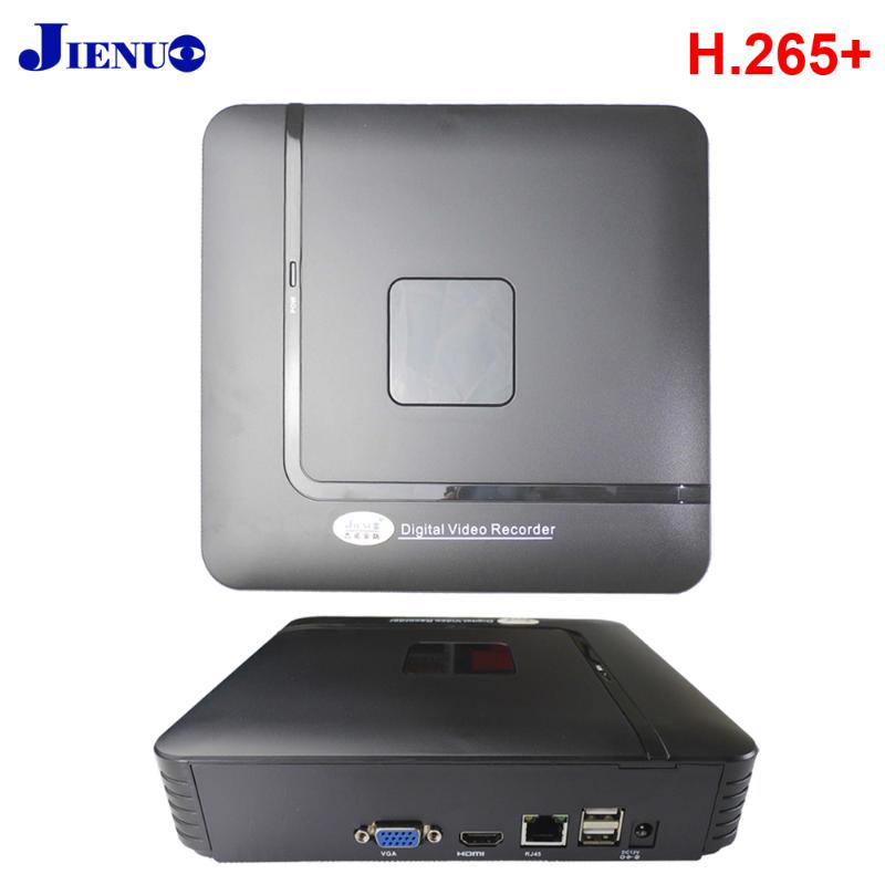 

JIENUO Mini NVR 4CH 8CH H265+ ONVIF 2.0 Recorder 4 Channel 8 Channel for IP Camera NVR System Surveillance Security HD CCTV