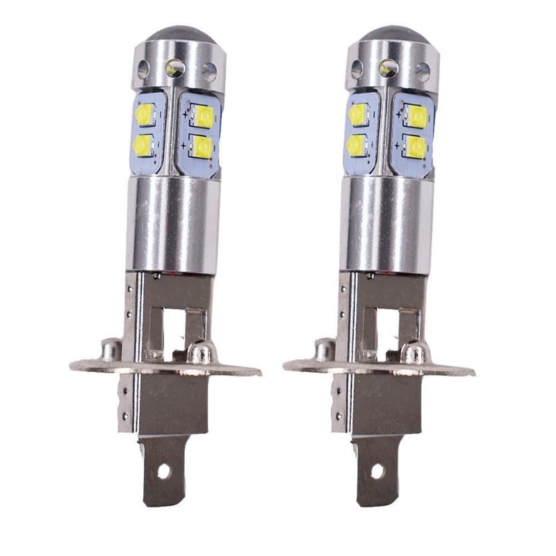 

2PCS Car Headlight Bulbs H1 50W 6000-7500k LED High Power Low Beam Fog Light Bulbs Super Bright Auto Running