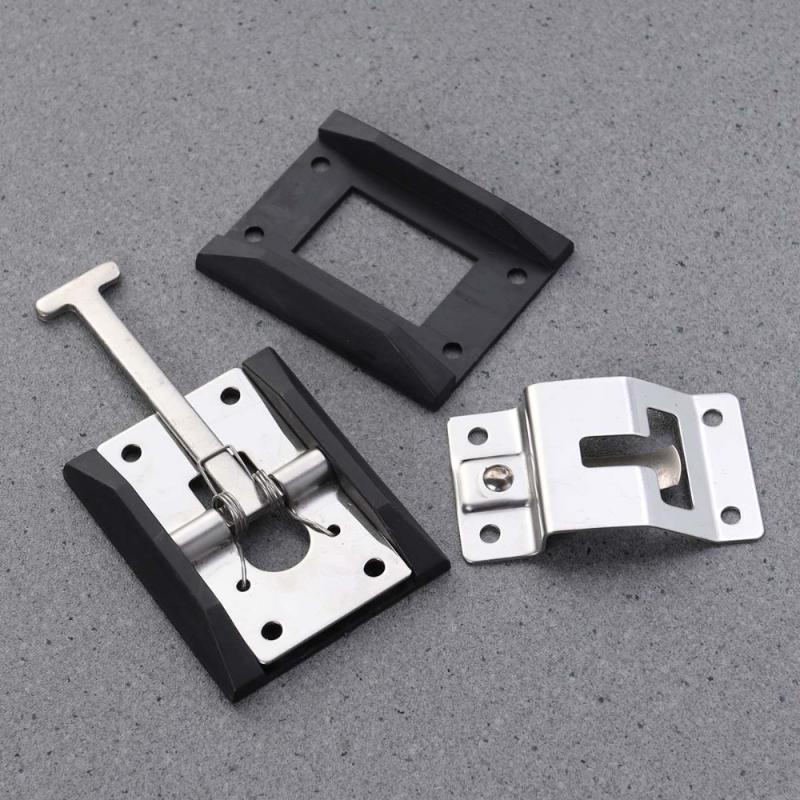 

1 Pair Door Catch Durable Heavy Duty Metal Top Quality Stainless Steel Entry Door Catch Holder for RV
