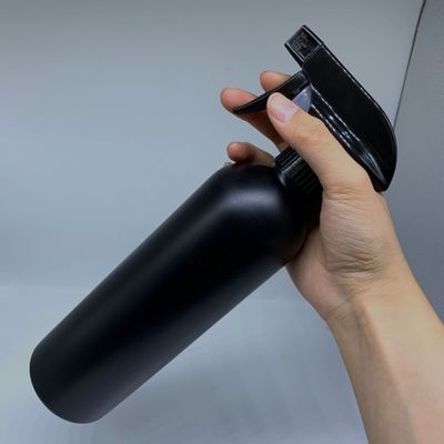 

10pc 500ml Empty Spray plastic bottle High Quality Wash Cleanser Kitchen Water Sprayer Refillable Bottle With Mist Sprayer Black