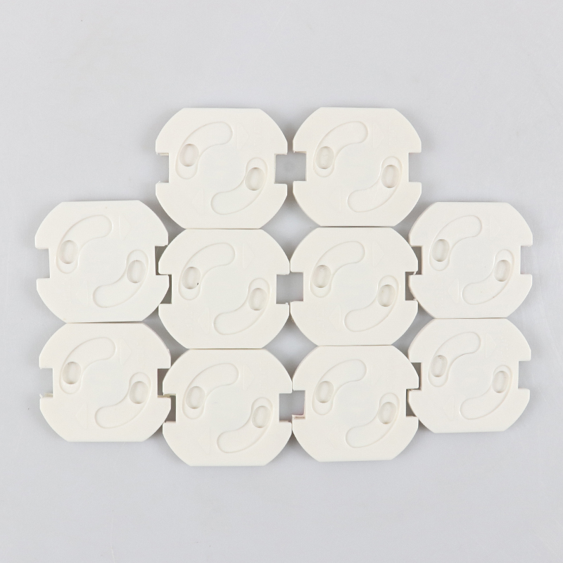 

DHL 1000pcs Baby Safety Rotate Cover 2 Hole Round European Standard Electric Protection Children Socket Plastic Security Locks