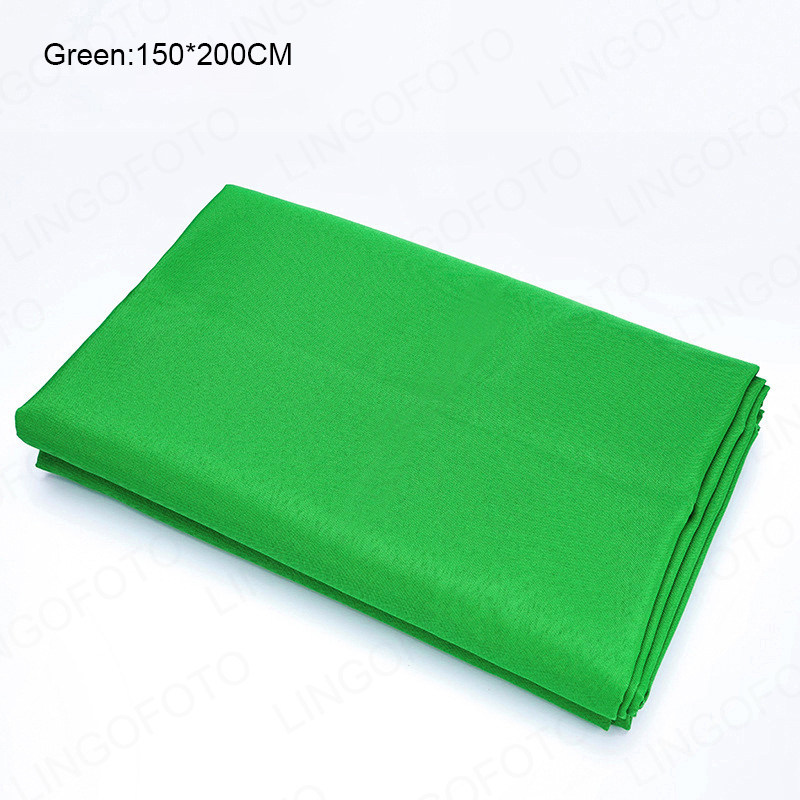 

Photography Background Backdrop Smooth Green Screen For Photo Studio Video With Laser Cutting Edge AH1011a