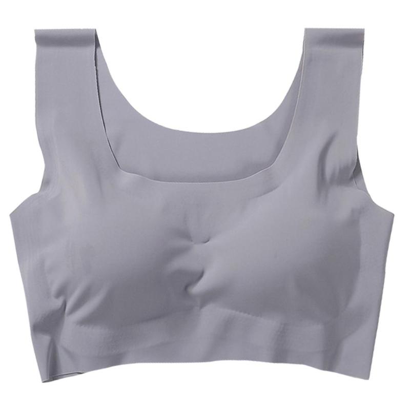 

Women Girls Sports Vest Yoga Underwear Bra Quick Drying Breathable Fitness Running Tops Bra For Women, Black