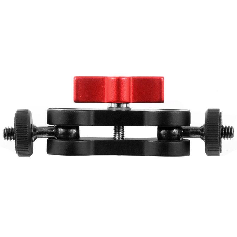 

Aluminum alloy Multi-Function Dual Ball Head Hot Shoe 1/4 inch Tripod Magic Arm Mount Adapter DSLR Camera Accessory for Monitor