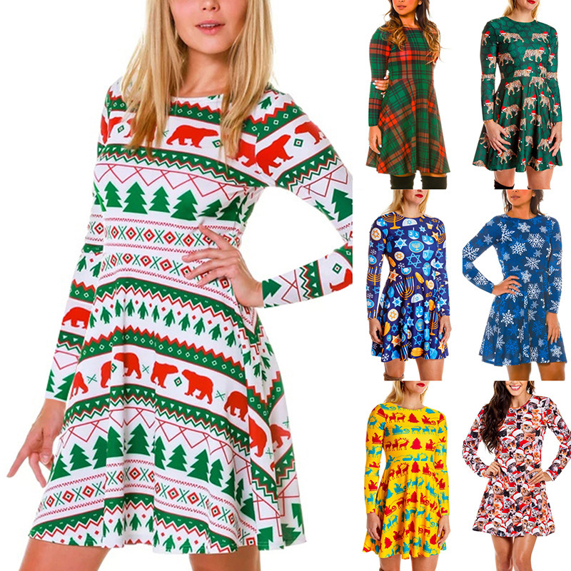 cheap plus size christmas dresses