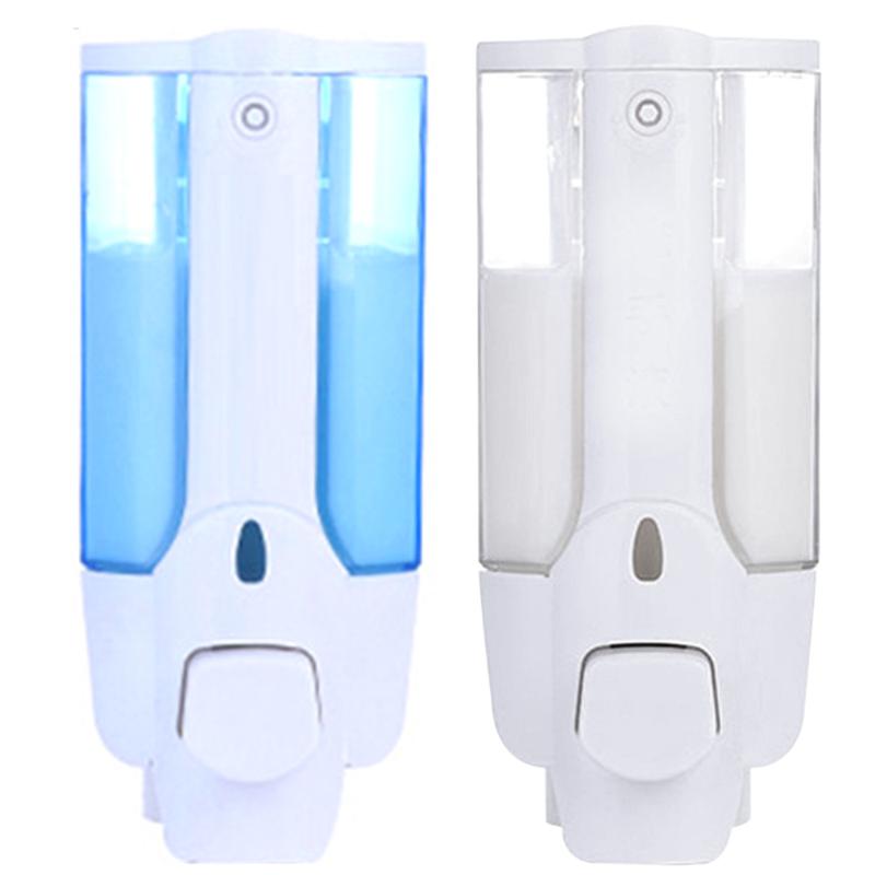 

Soap Pump ABS 350ml Holder System Shower Kitchen Hotel Soap Dispenser Shampoo Lotion Container Protective Equipment Hands Free