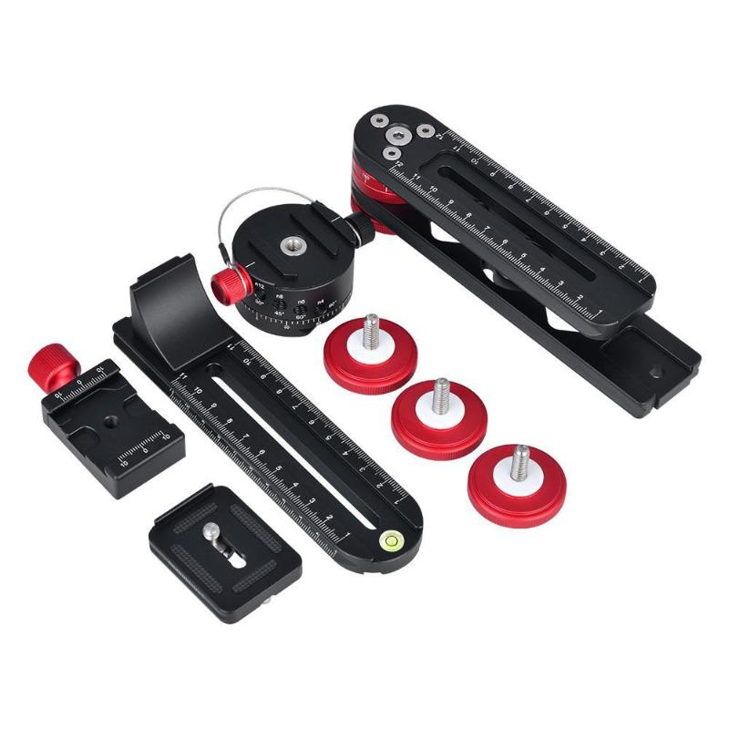 

720B 720 Panoramic Head w/Arca-Swiss Standard Ball Head Quick Release Plate Carry Bag for For DSLR Camera