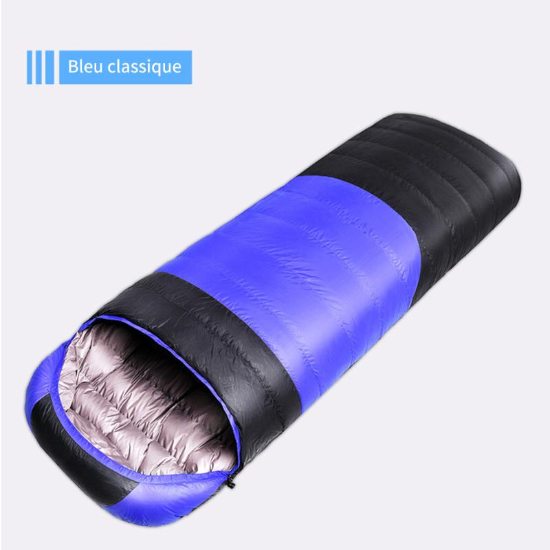 

Duck Down Sleeping Bag Waterproof Survival Outdoor Exploration Camping Hiking Ultralight Envelope Duck Down Warm Sleeping Bag