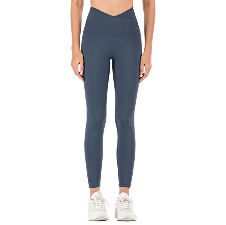 

Women sports Leggings Stretchy yoga pants naked feelin Gym tight stretchy Sport Leggins Workout gym Tights running Pants ST09057, St09057 gray