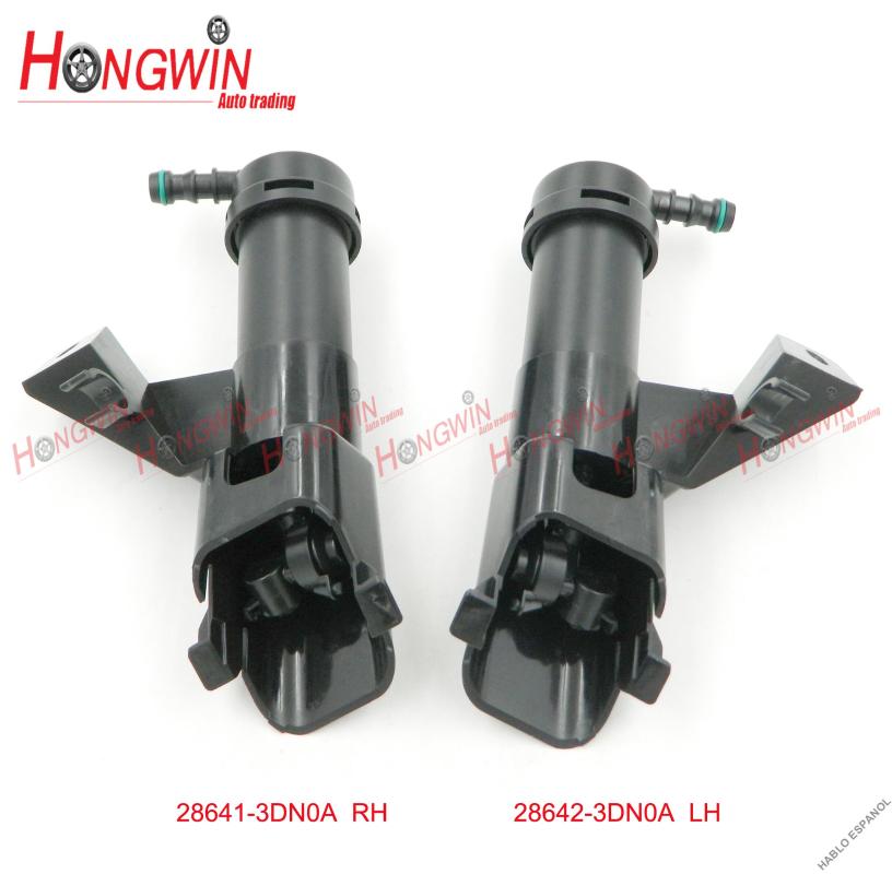 

Front Left&Right Car Headlight Cleaning Washer Spray Nozzle For Tiida 2007-2012 28641-3DN0A 28642-3DN0A 5902-06-0108P
