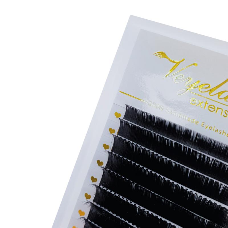 

Veyelash Flat Ellipse Eyelashes Maquiagem Split Tips Ellipse Shaped Natural Light Magnetic Lashes Matte Color Flat