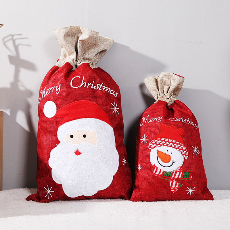 

1pc Packing Bags Christmas Gift Bags Christmas Candy Xmas Happy New Year 2021 Decor for Home